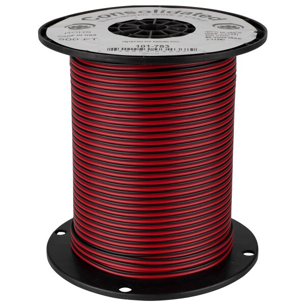 Main product image for Consolidated 500 ft. 18 AWG Power Speaker Wire (Re 101-783